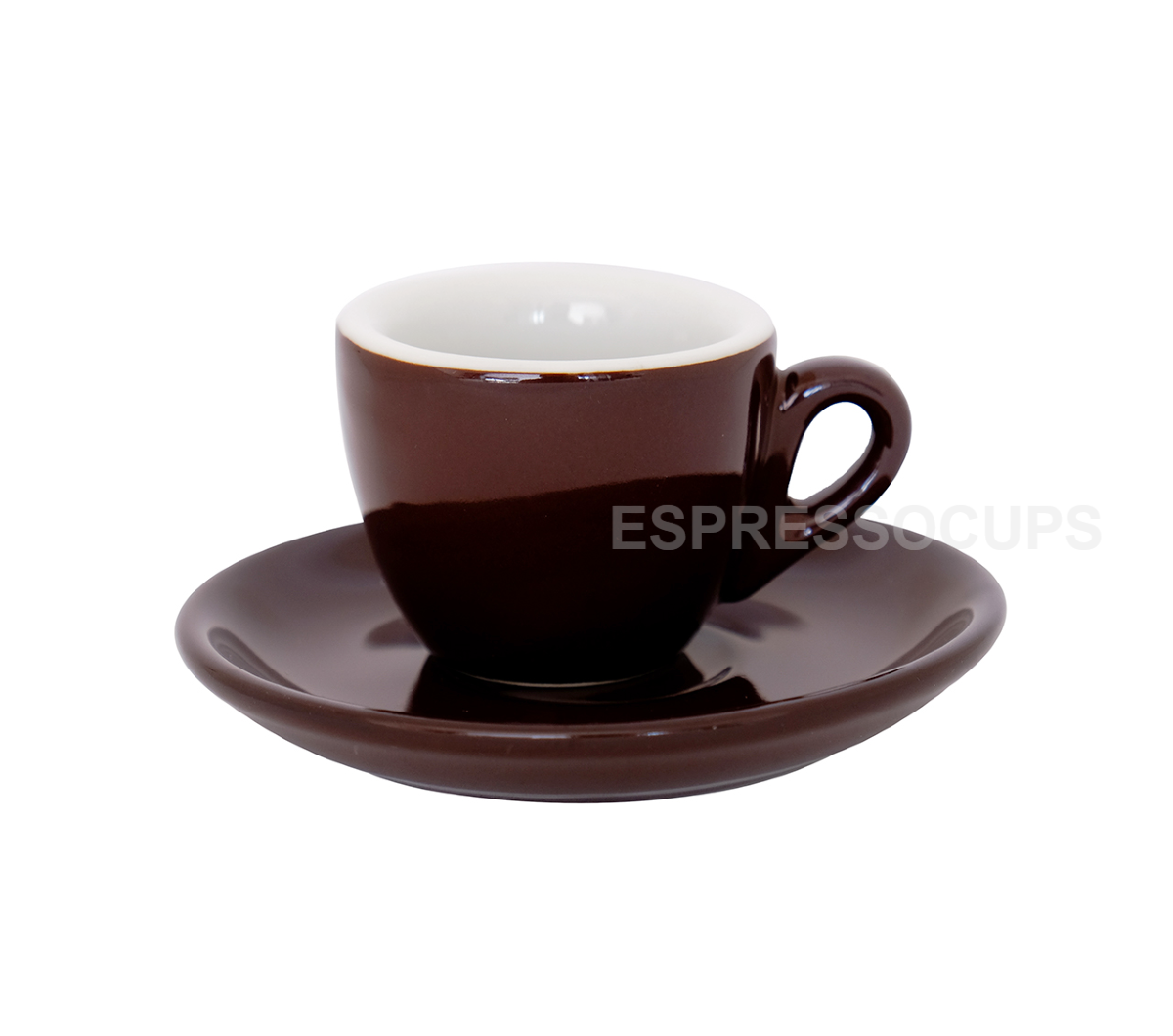 "ROSA" Espresso Cups 70ml - brown